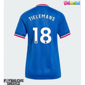 Manchester United Youri Tielemans #18 Dámské Venkovní Dres 2026-27 Krátký Rukáv Manchester United Youri Tielemans #18 Dámské Venkovní Dres 2026-27 Krátký Rukáv